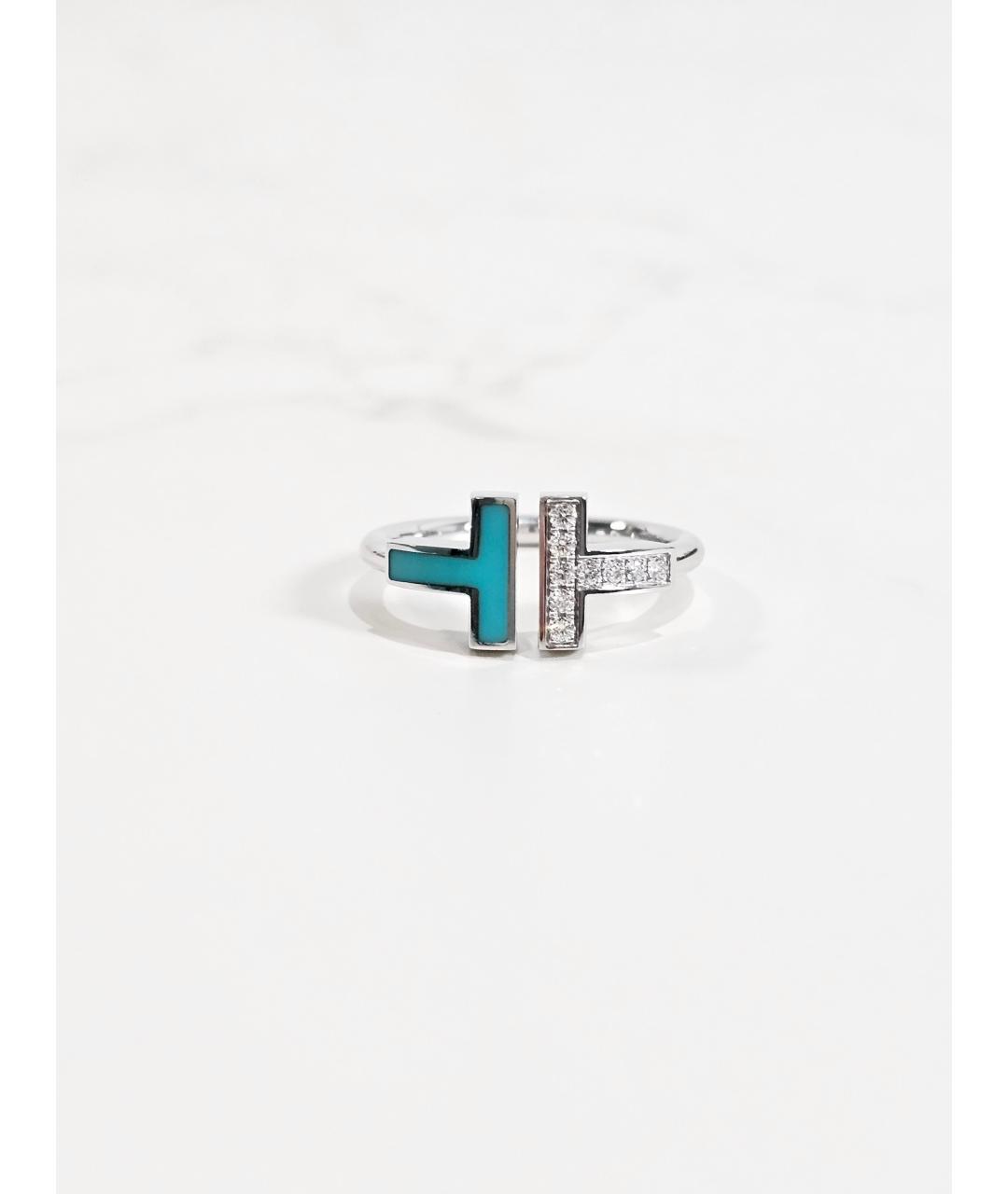 TIFFANY&CO Серебряное кольцо из белого золота, фото 3