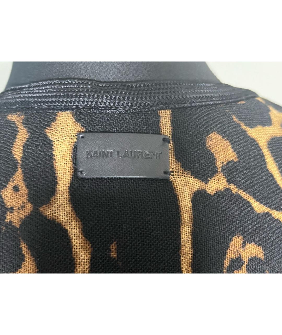 SAINT LAURENT Мульти шерстяная туника, фото 3