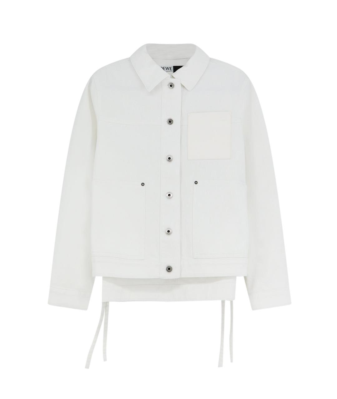 LOEWE Белая куртка, фото 1