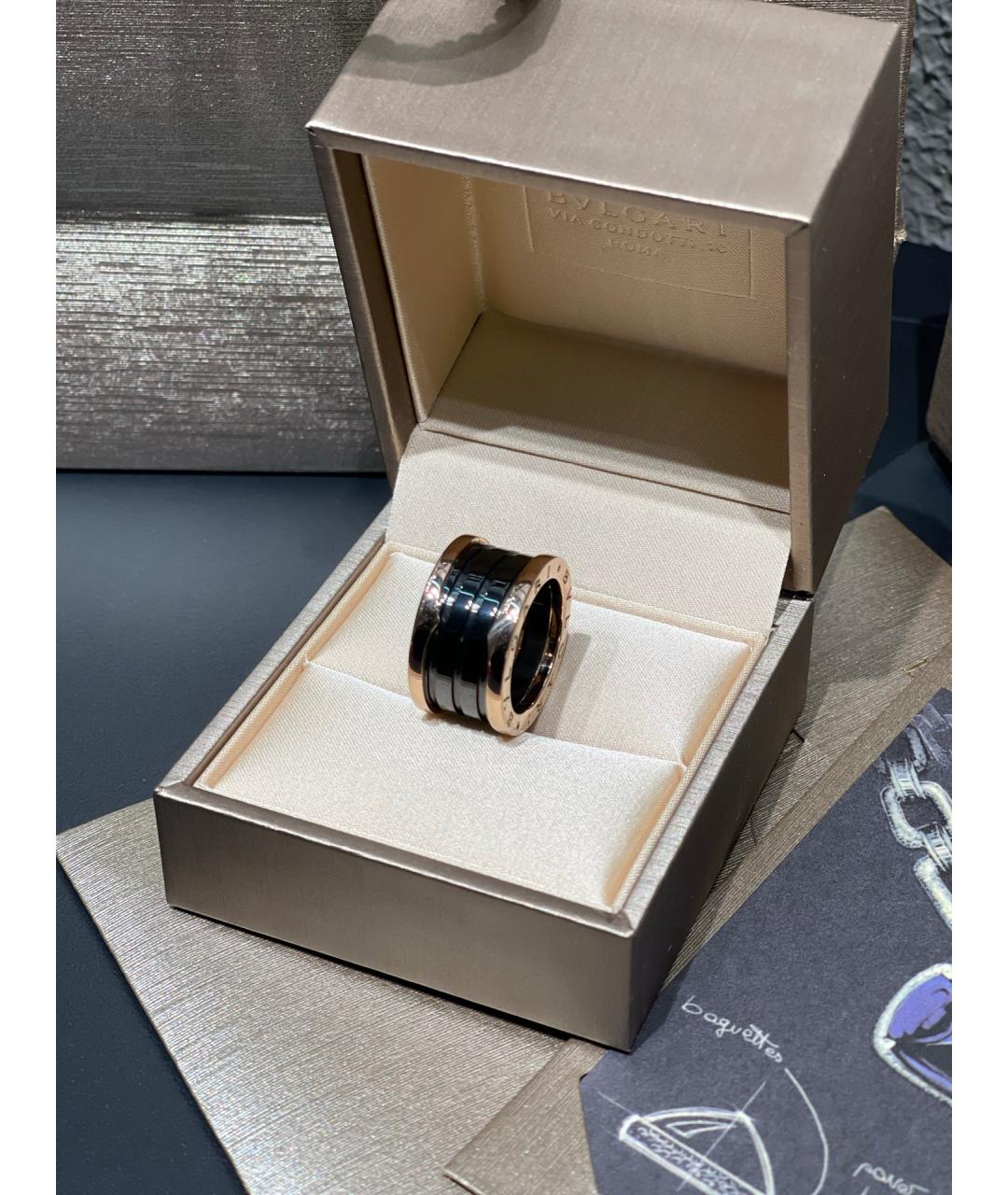 BVLGARI Золотое кольцо из розового золота, фото 5