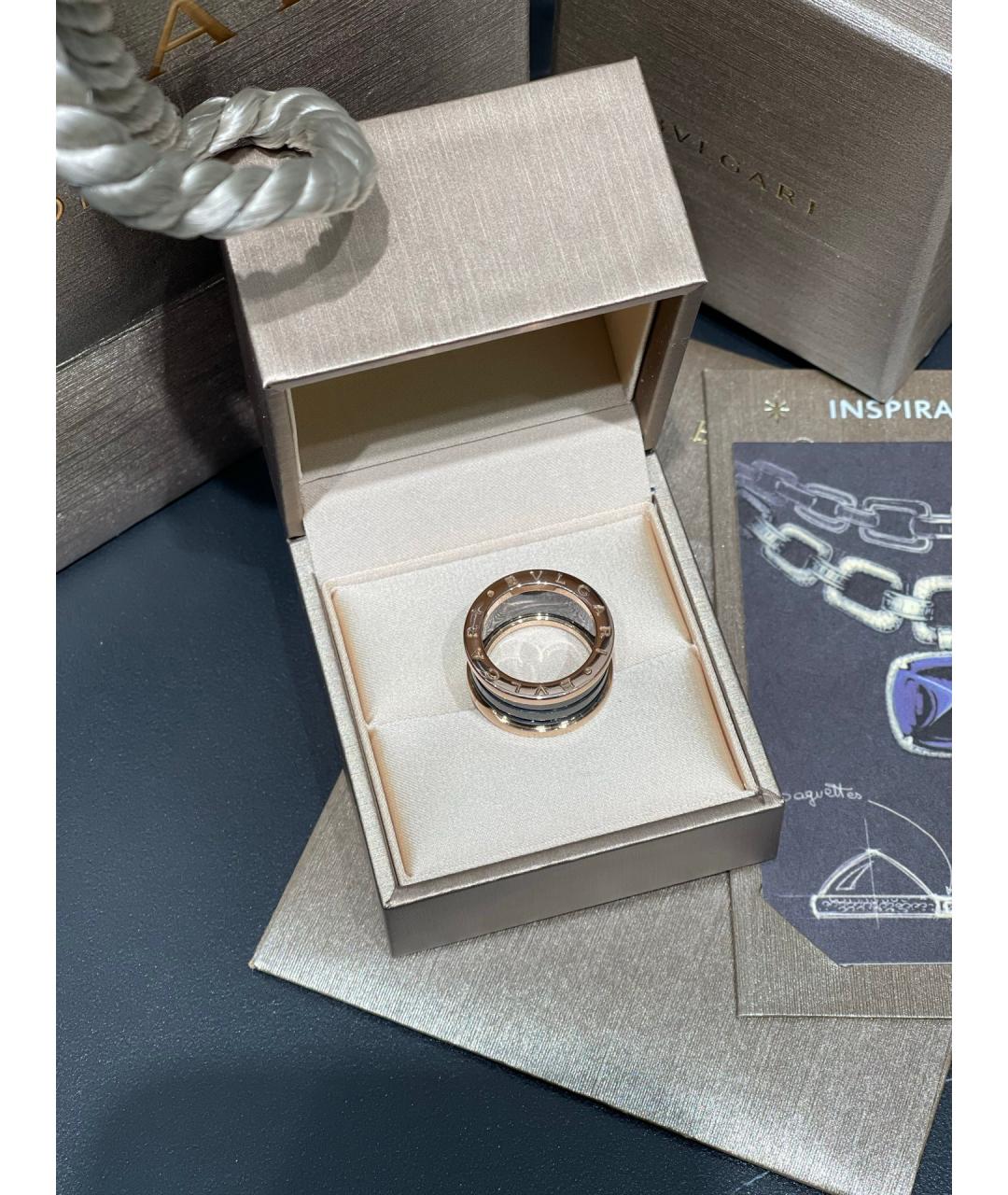 BVLGARI Золотое кольцо из розового золота, фото 4