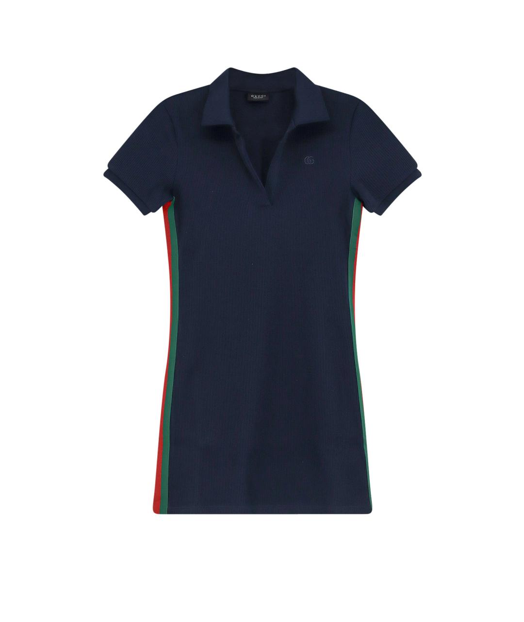 GUCCI Синее платье, фото 1
