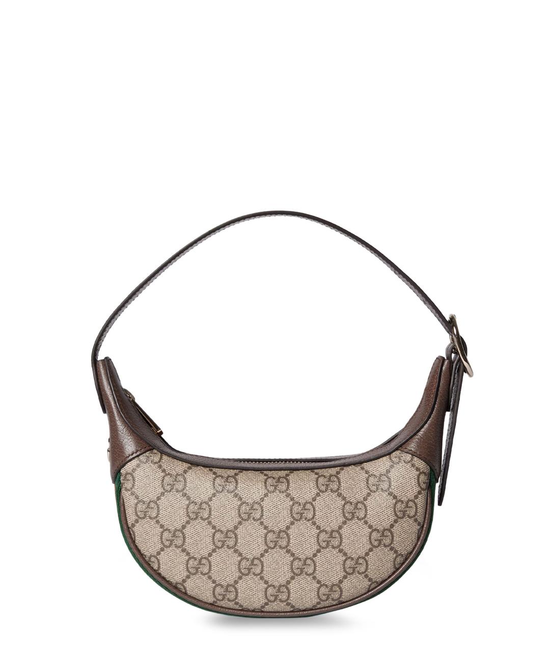 GUCCI Бежевая сумка с короткими ручками, фото 1