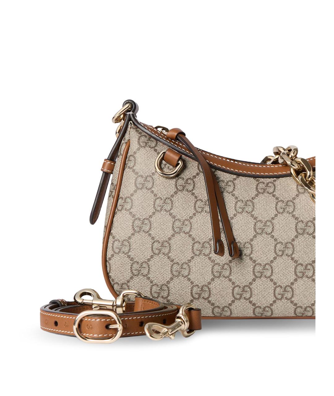 GUCCI Бежевая сумка через плечо, фото 4