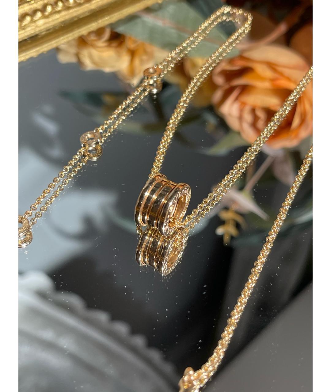 BVLGARI Золотое колье из розового золота, фото 4