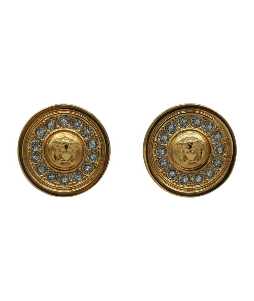 VERSACE Золотые серьги, фото 1