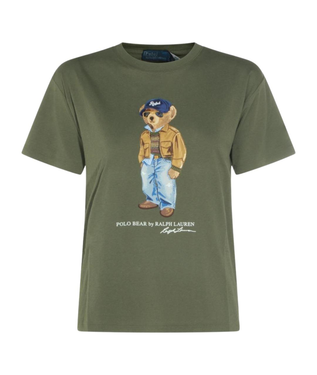 POLO RALPH LAUREN Зеленая футболка, фото 1