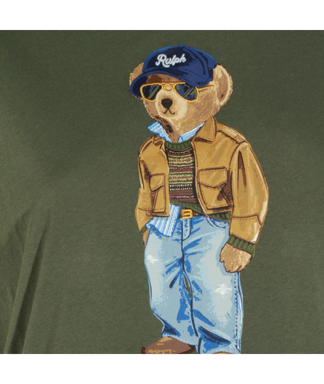 POLO RALPH LAUREN Зеленая футболка, фото 3