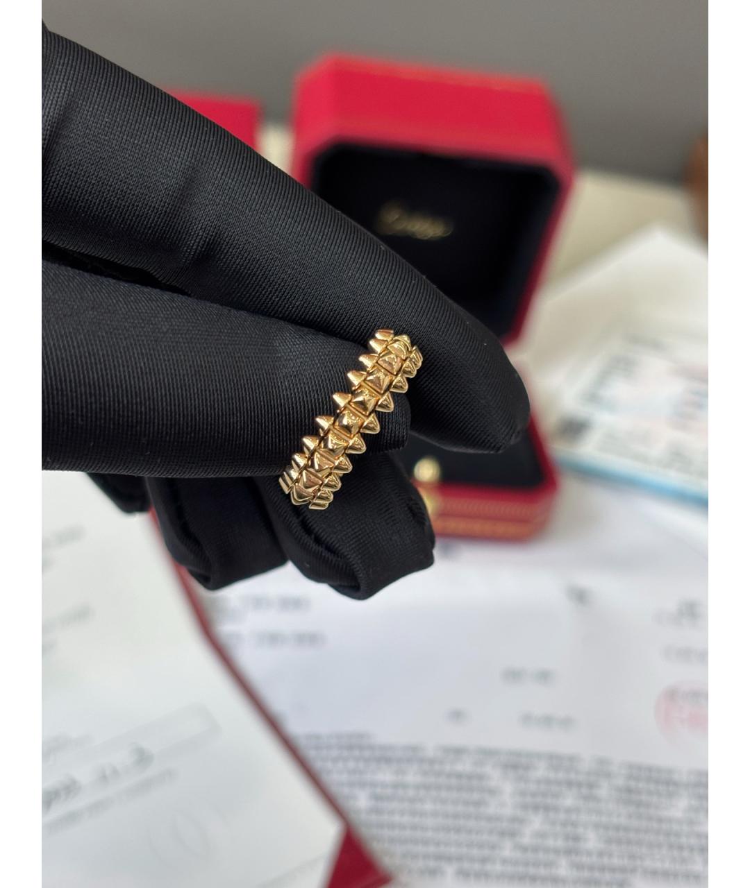 CARTIER Золотое кольцо из розового золота, фото 5