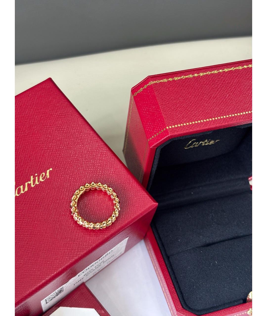 CARTIER Золотое кольцо из розового золота, фото 6