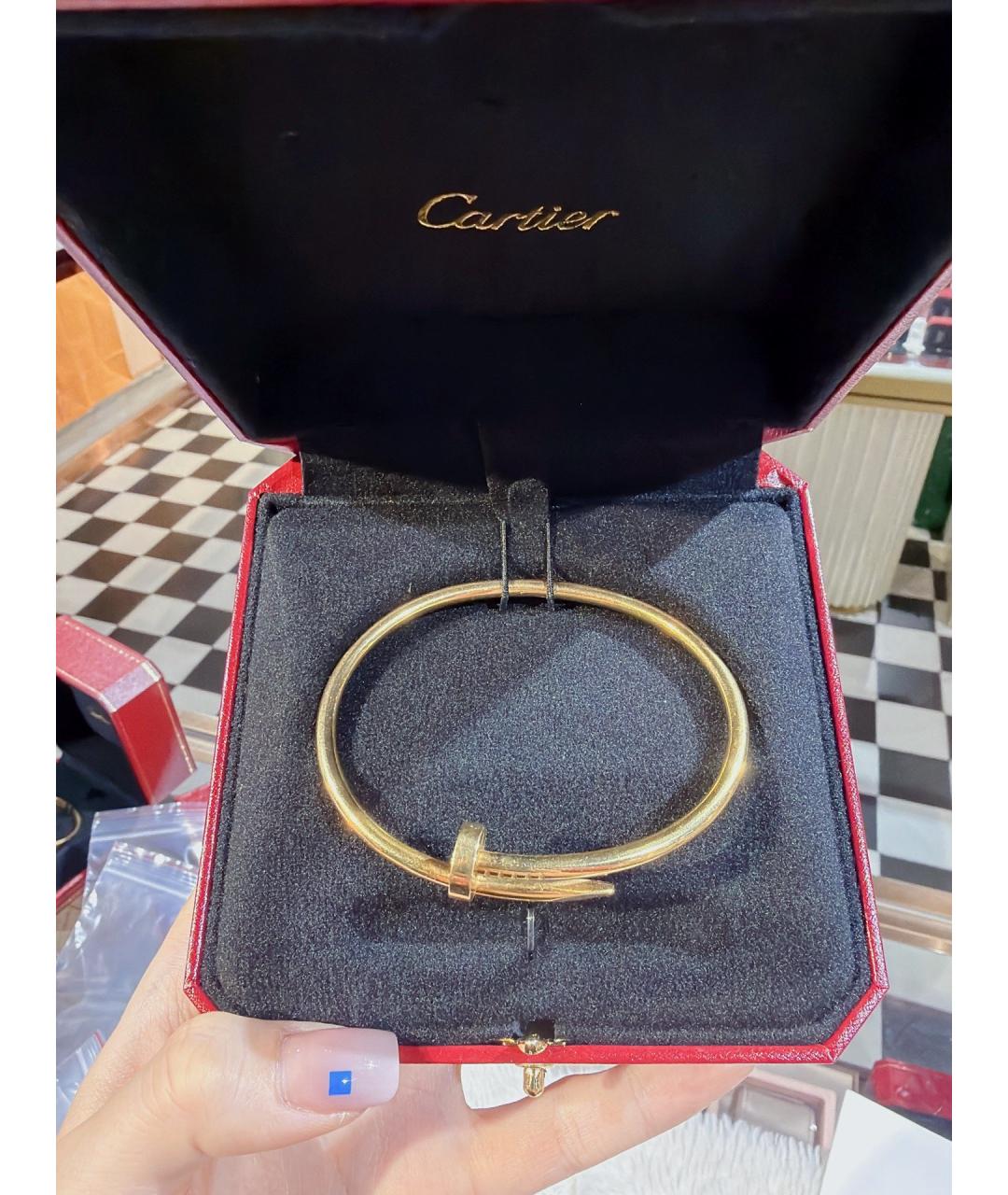 CARTIER Золотой браслет из желтого золота, фото 4