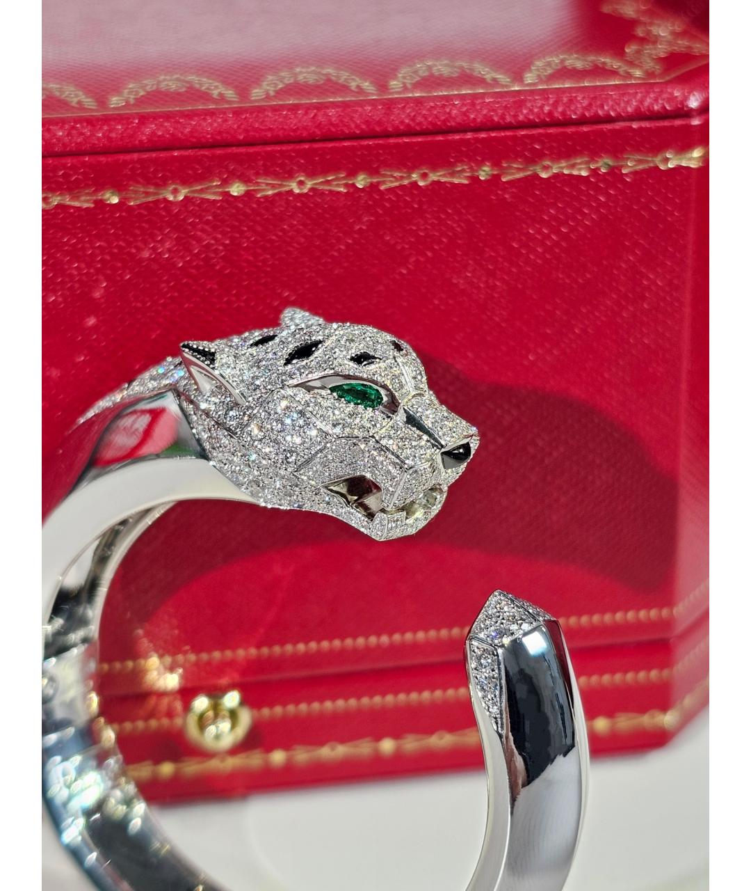 CARTIER Серебряный браслет из белого золота, фото 3