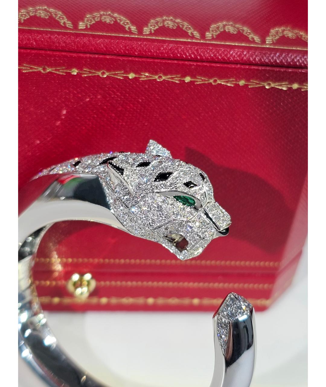 CARTIER Серебряный браслет из белого золота, фото 4