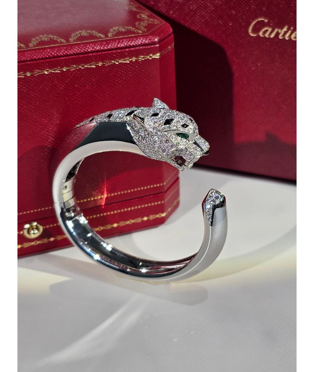 CARTIER Серебряный браслет из белого золота, фото 5