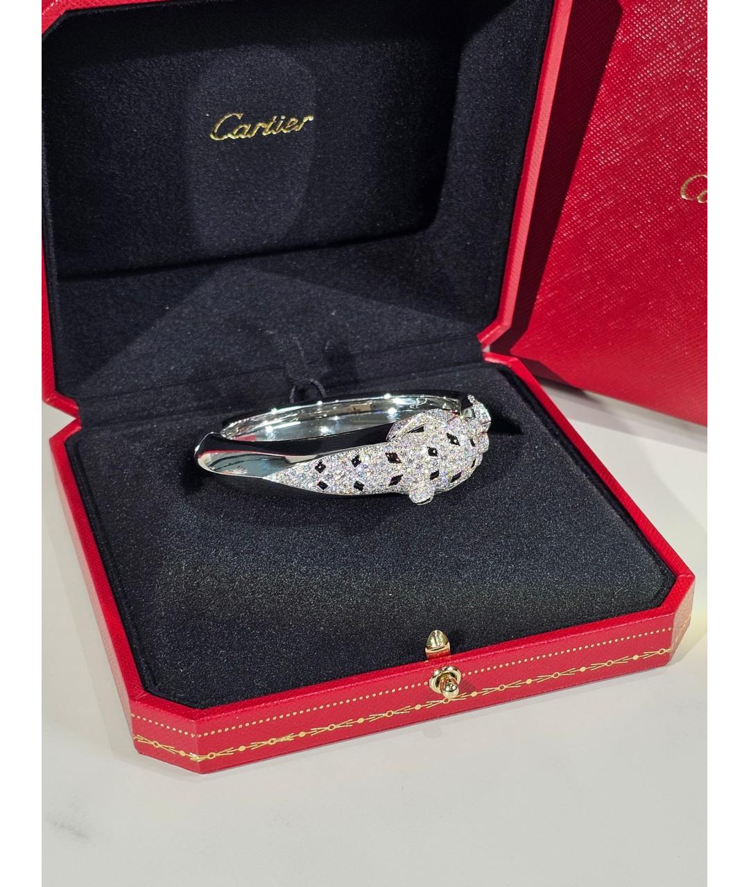 CARTIER Серебряный браслет из белого золота, фото 2