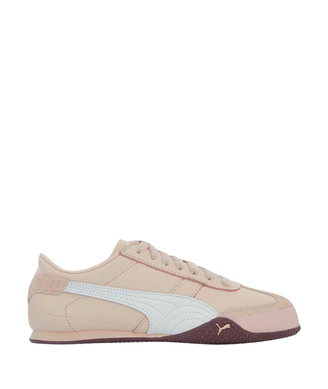 PUMA Розовые кеды из искусственной кожи, фото 1