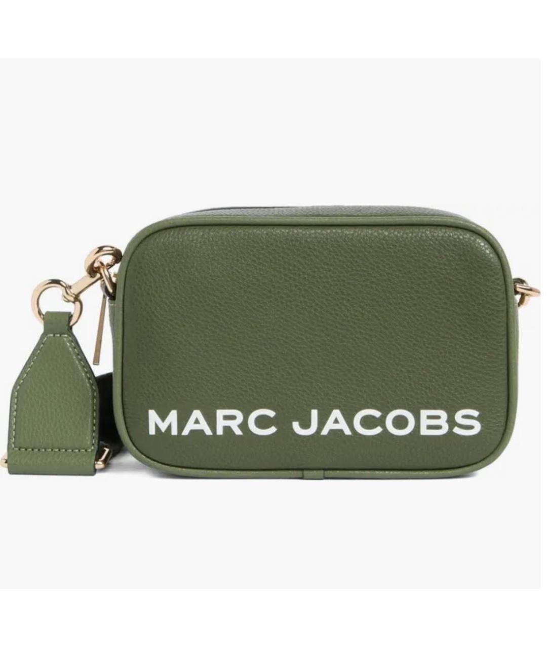 MARC JACOBS Хаки кожаная сумка через плечо, фото 6