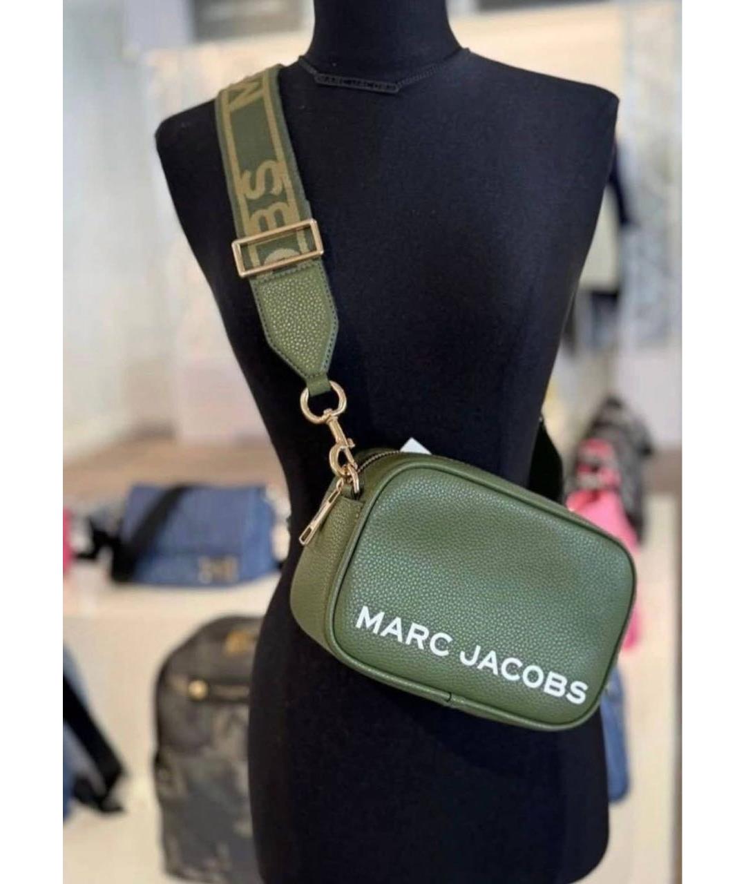 MARC JACOBS Хаки кожаная сумка через плечо, фото 5