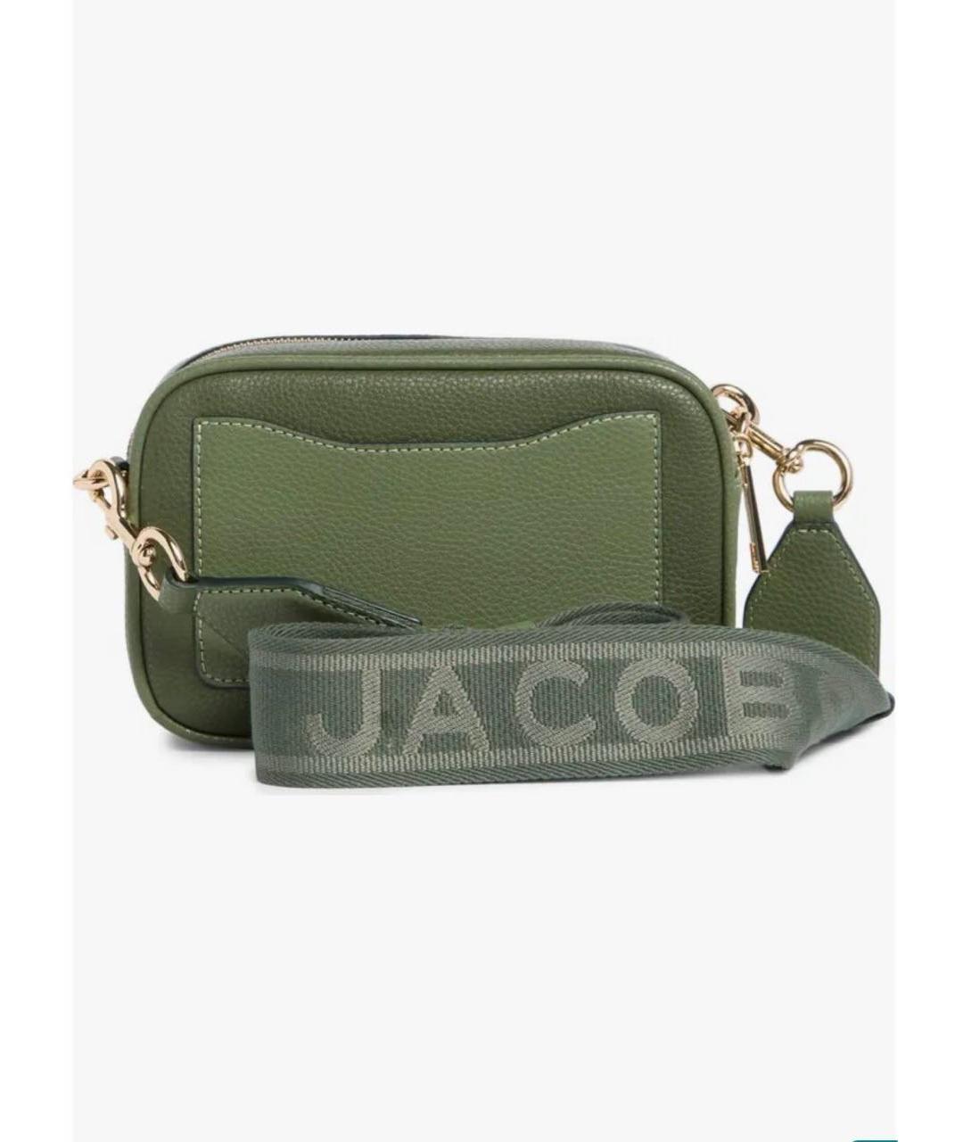 MARC JACOBS Хаки кожаная сумка через плечо, фото 3