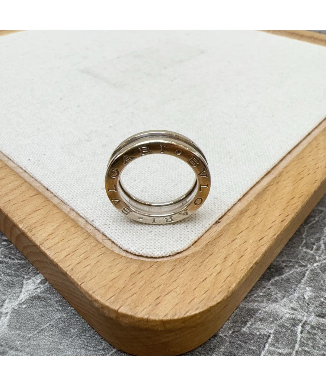 BVLGARI Серебряное кольцо из белого золота, фото 4