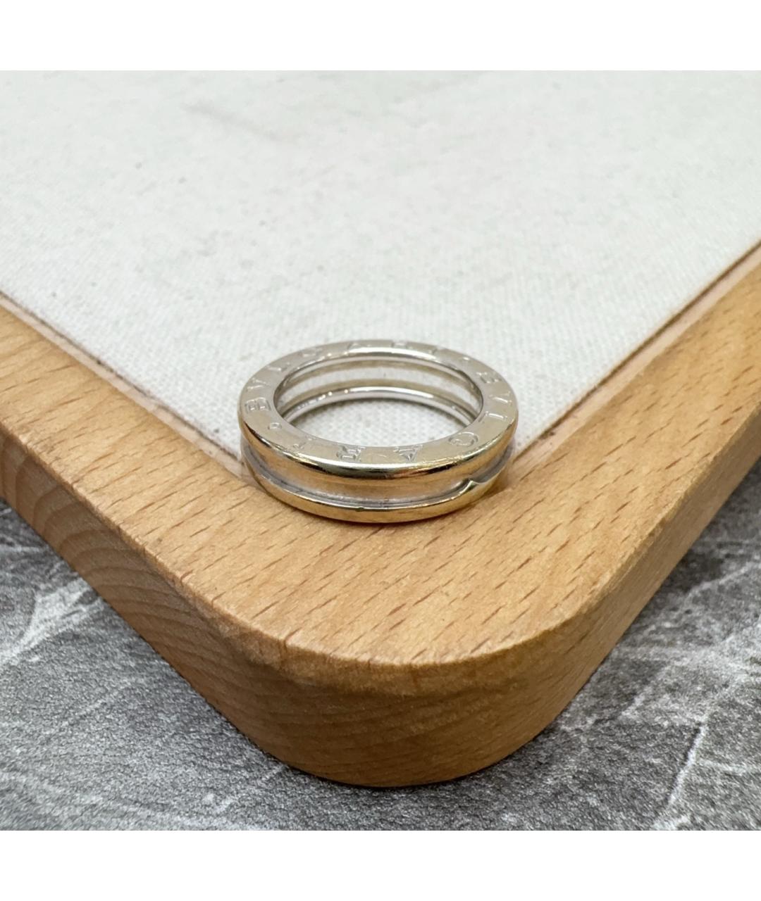 BVLGARI Серебряное кольцо из белого золота, фото 5
