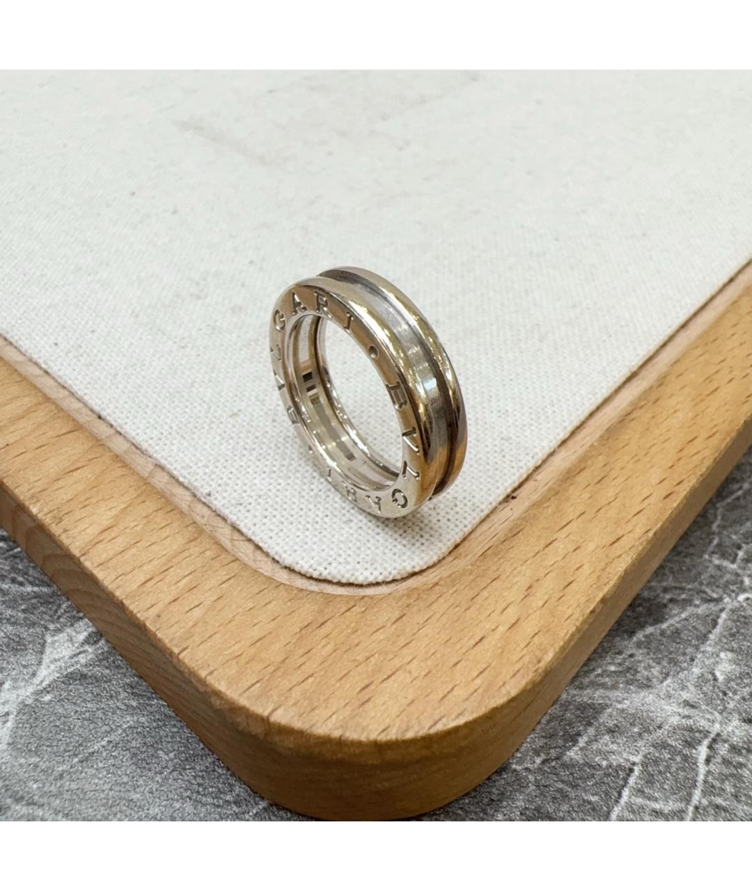BVLGARI Серебряное кольцо из белого золота, фото 3