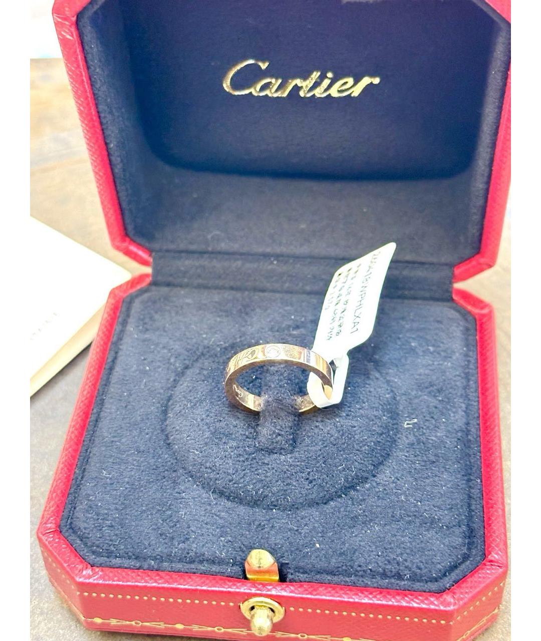 CARTIER Золотое кольцо из розового золота, фото 2
