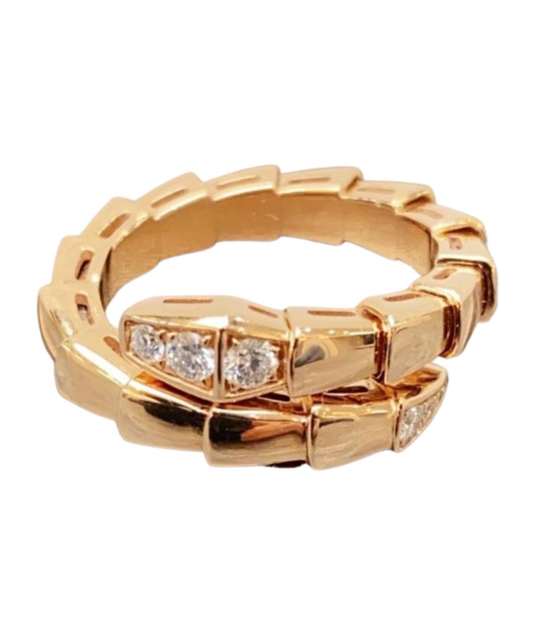 BVLGARI Золотое кольцо из розового золота, фото 1