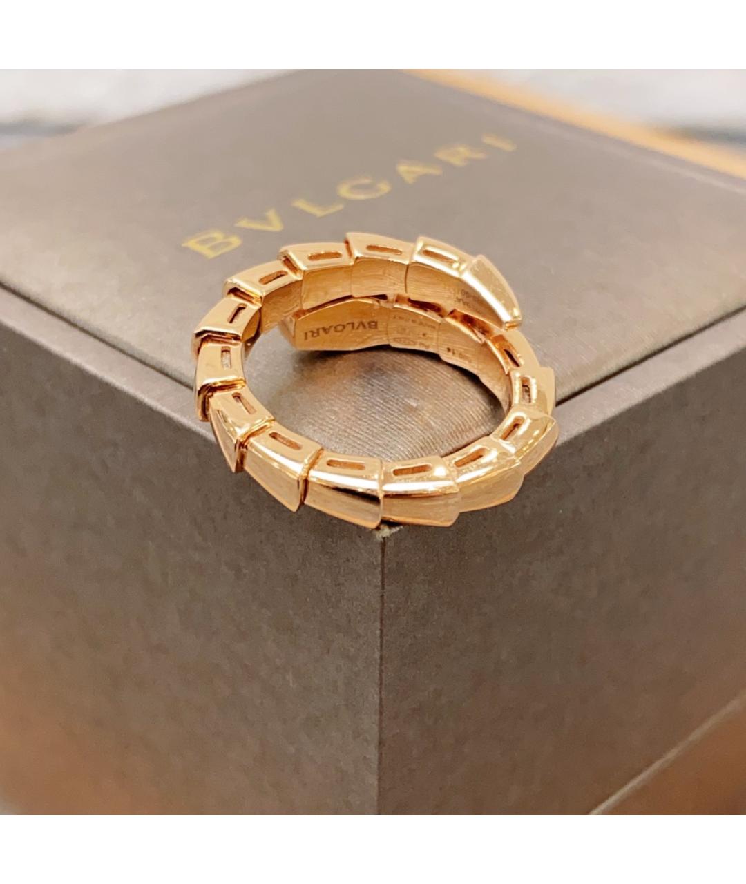 BVLGARI Золотое кольцо из розового золота, фото 5