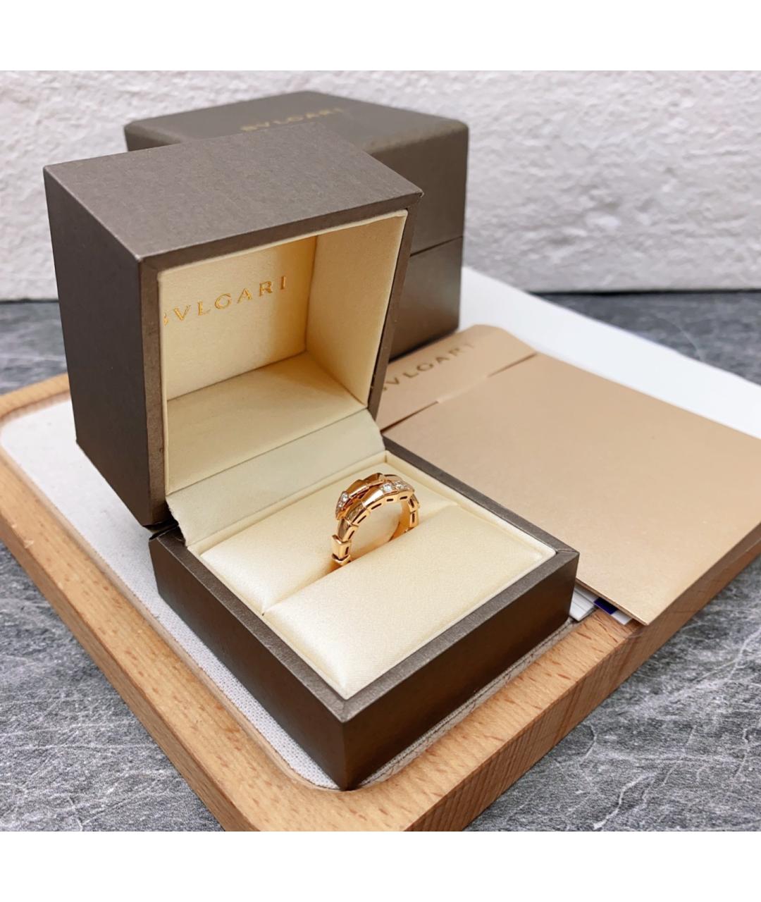 BVLGARI Золотое кольцо из розового золота, фото 2