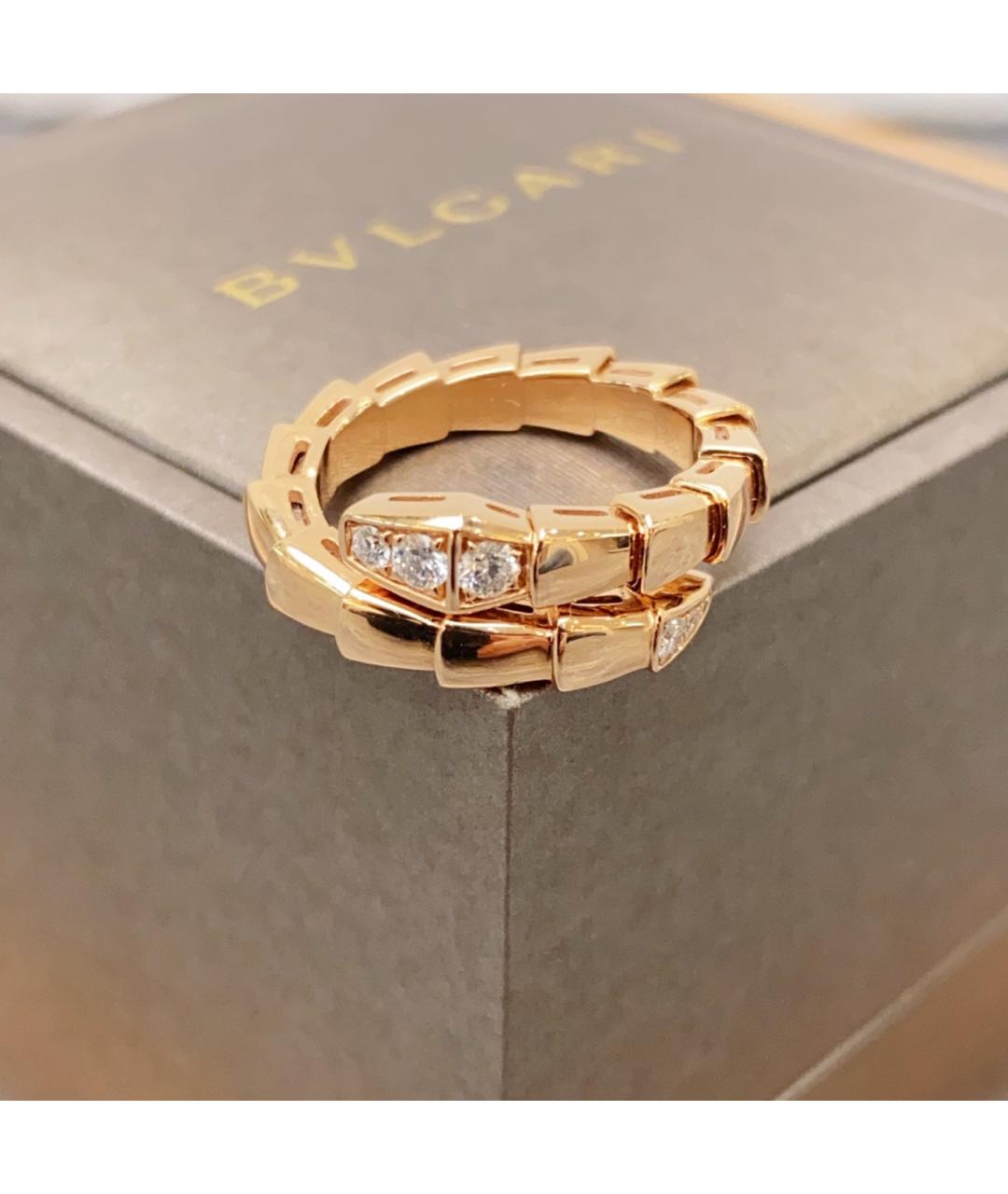 BVLGARI Золотое кольцо из розового золота, фото 6