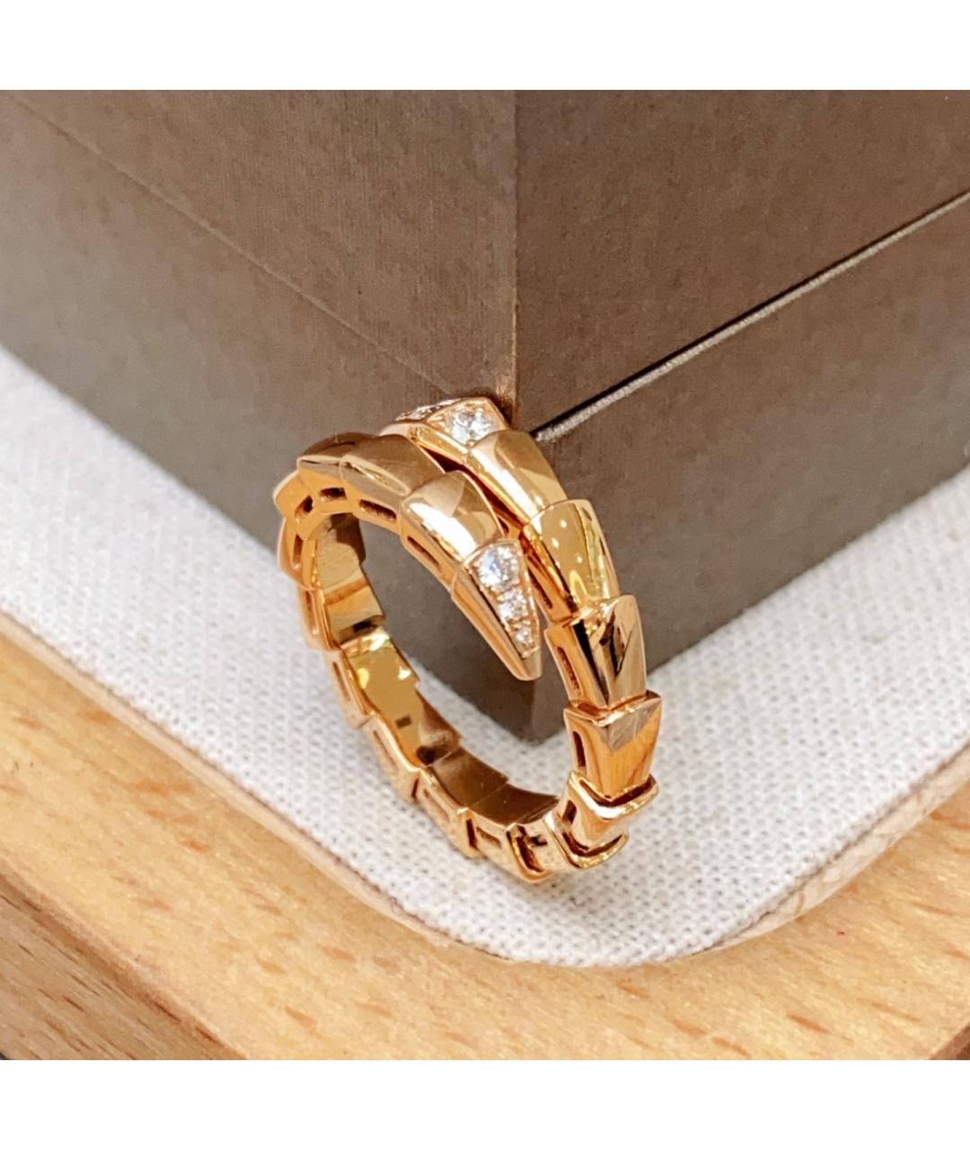 BVLGARI Золотое кольцо из розового золота, фото 4