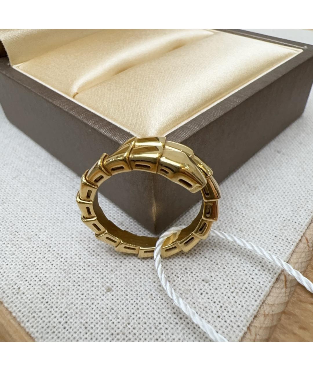 BVLGARI Золотое кольцо из желтого золота, фото 4