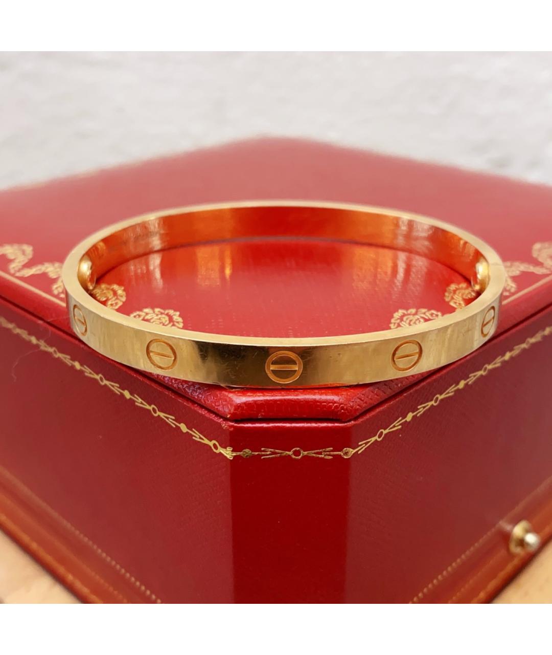 CARTIER Золотой браслет из розового золота, фото 6