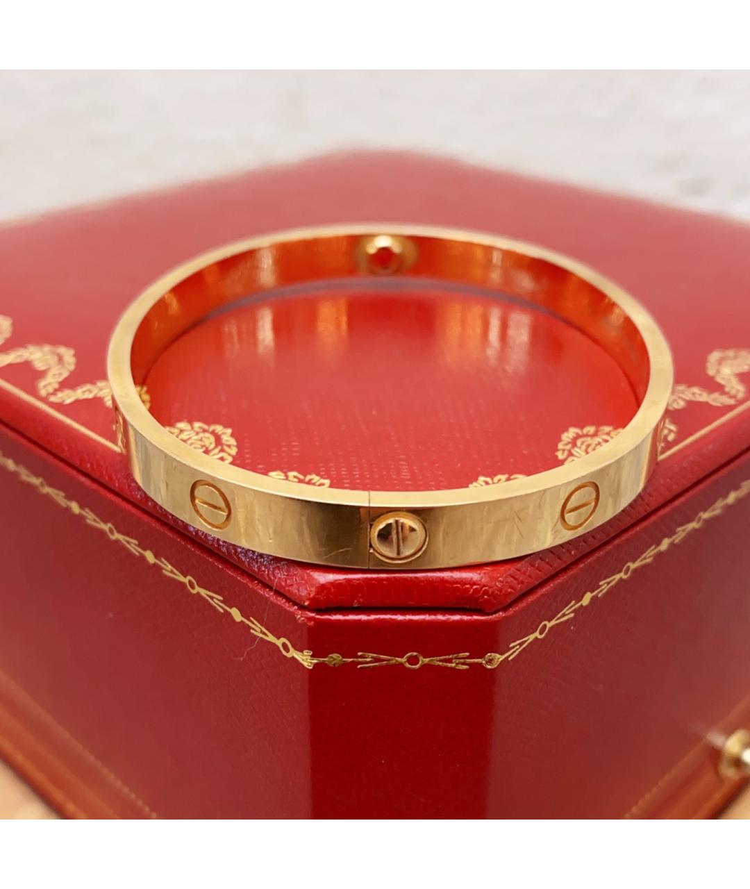 CARTIER Золотой браслет из розового золота, фото 5