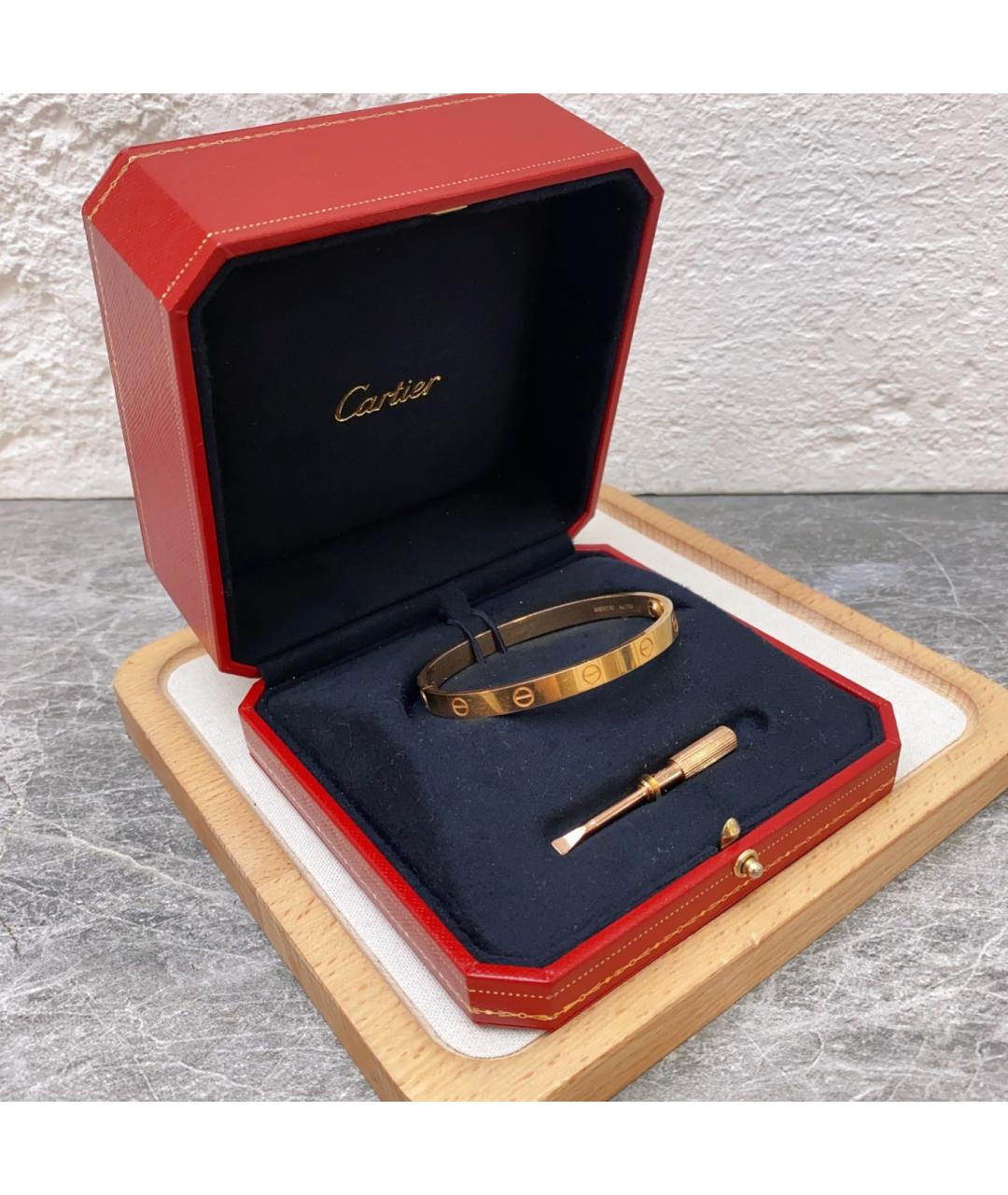 CARTIER Золотой браслет из розового золота, фото 2
