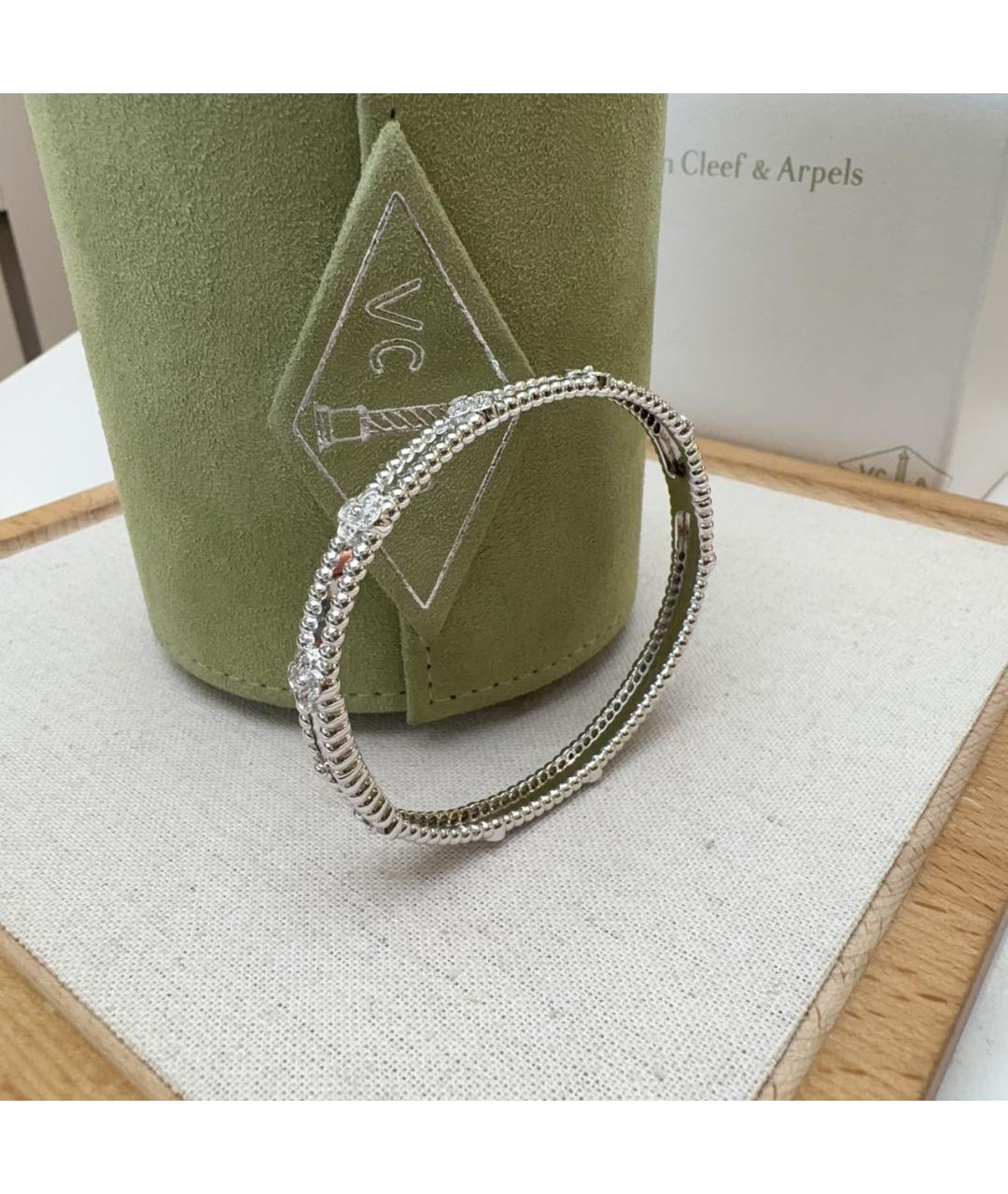 VAN CLEEF & ARPELS Серебряный браслет из белого золота, фото 3