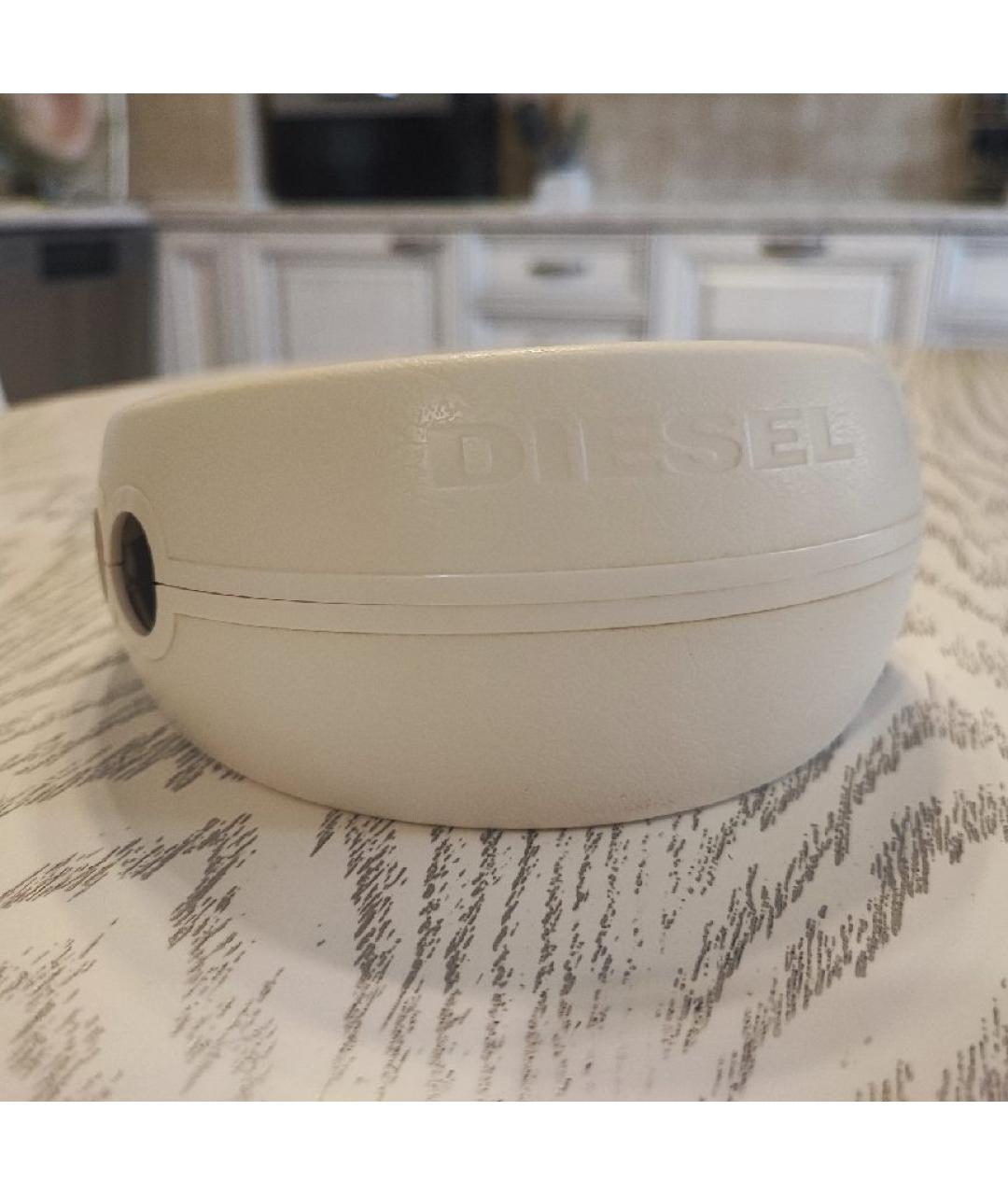 DIESEL Хаки пластиковые солнцезащитные очки, фото 4