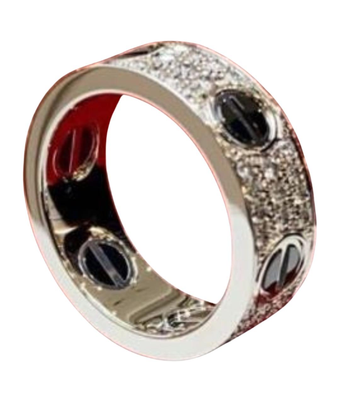 CARTIER Серебряное кольцо из белого золота, фото 1