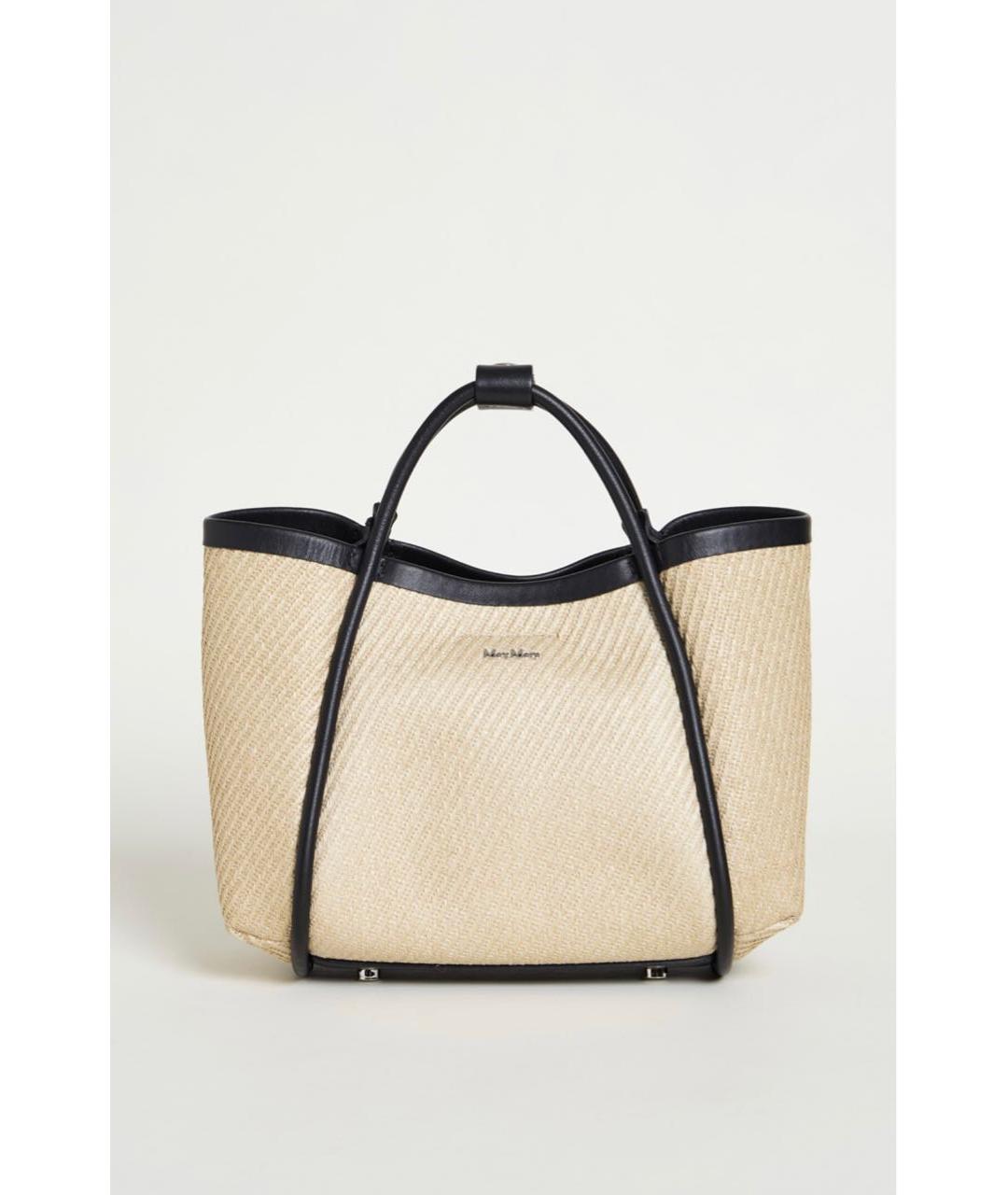 MAX MARA Бежевая сумка через плечо из лакированной кожи, фото 9