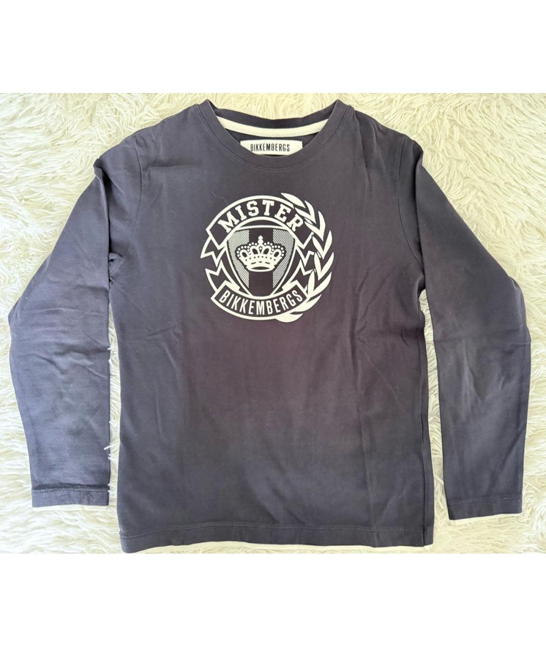 BIKKEMBERGS Мульти хлопковая детская футболка, фото 3