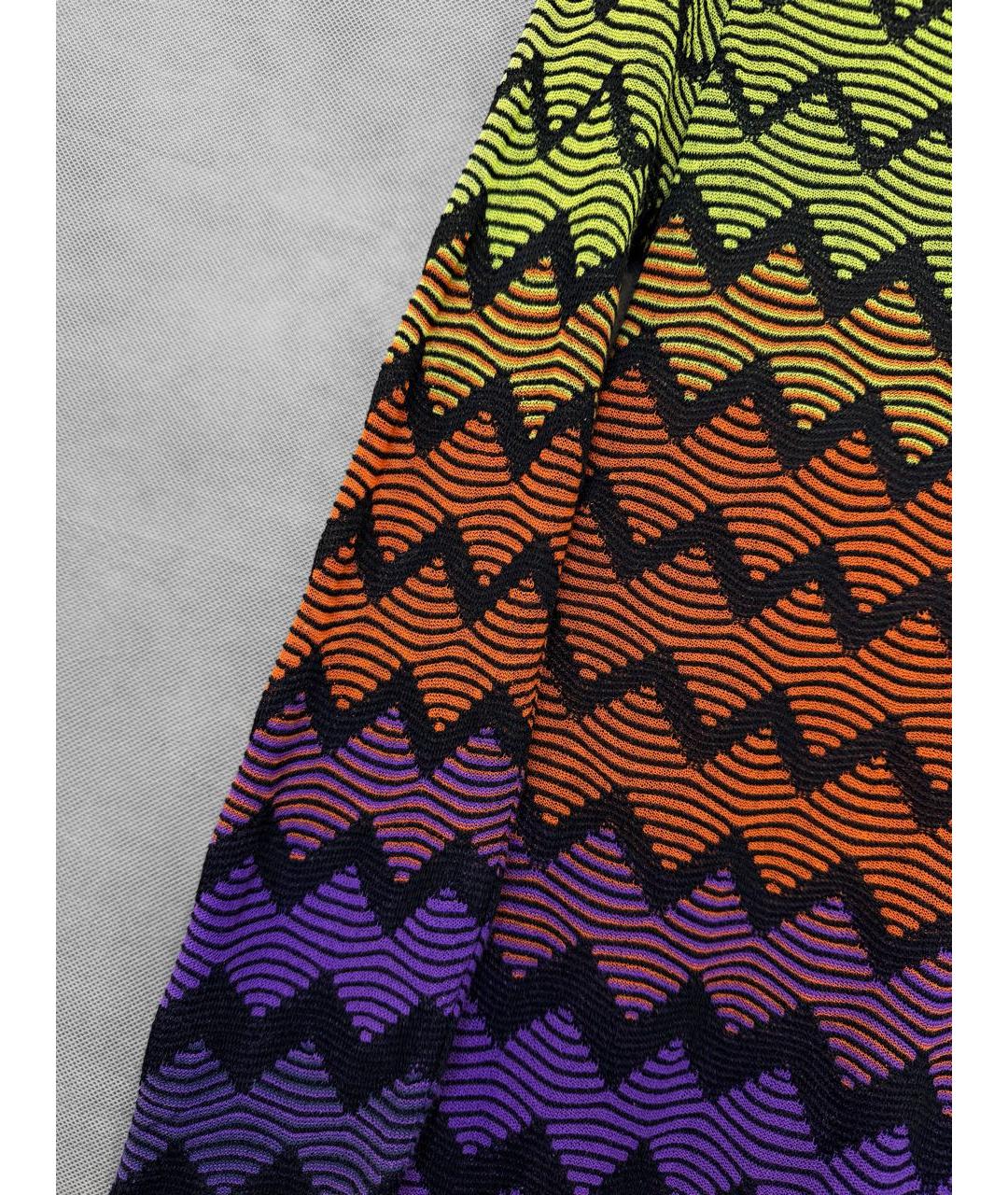 MISSONI Мульти хлопковое повседневное платье, фото 4