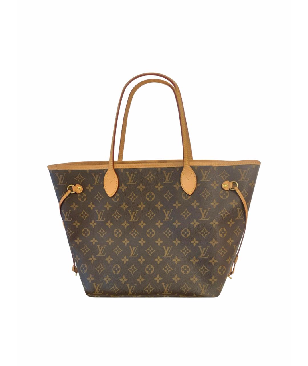 LOUIS VUITTON Коричневая сумка тоут, фото 1