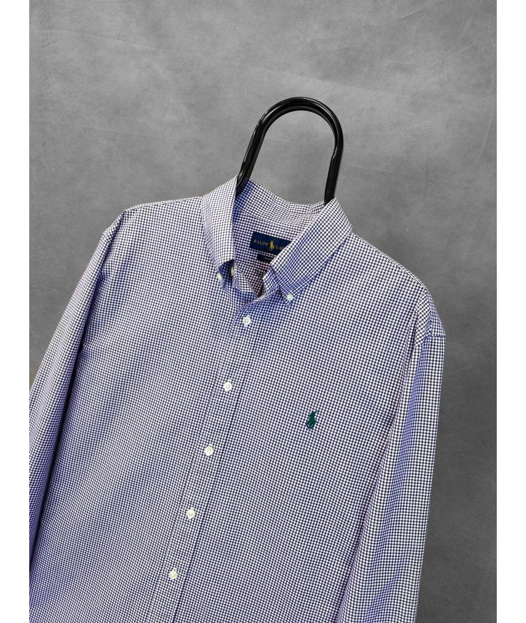 POLO RALPH LAUREN Фиолетовая хлопковая кэжуал рубашка, фото 5