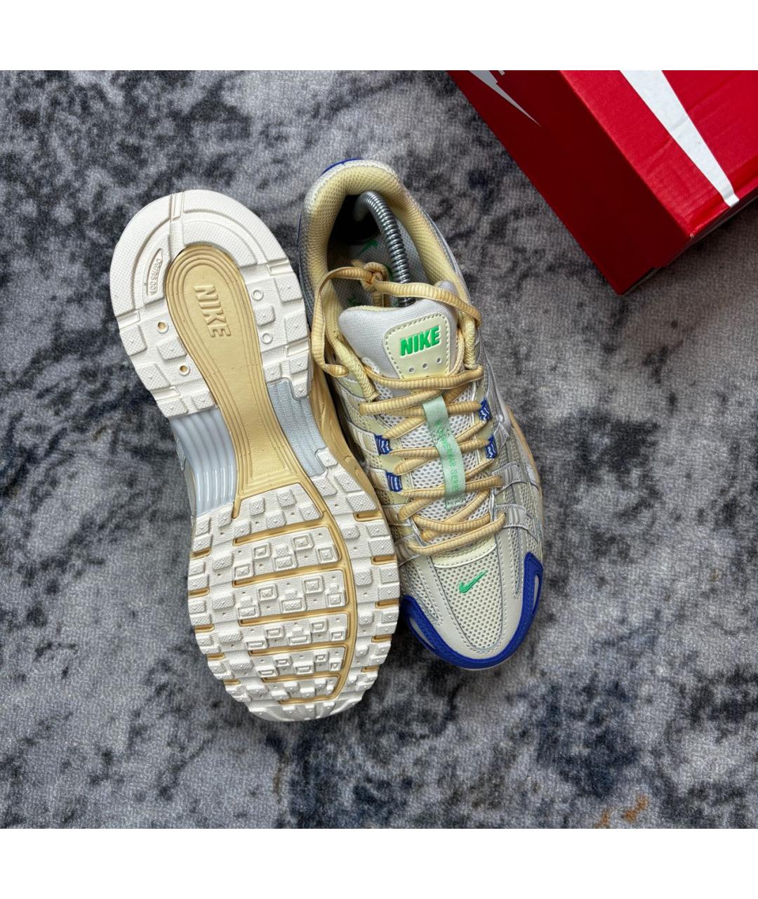 NIKE Мульти текстильные низкие кроссовки / кеды, фото 3