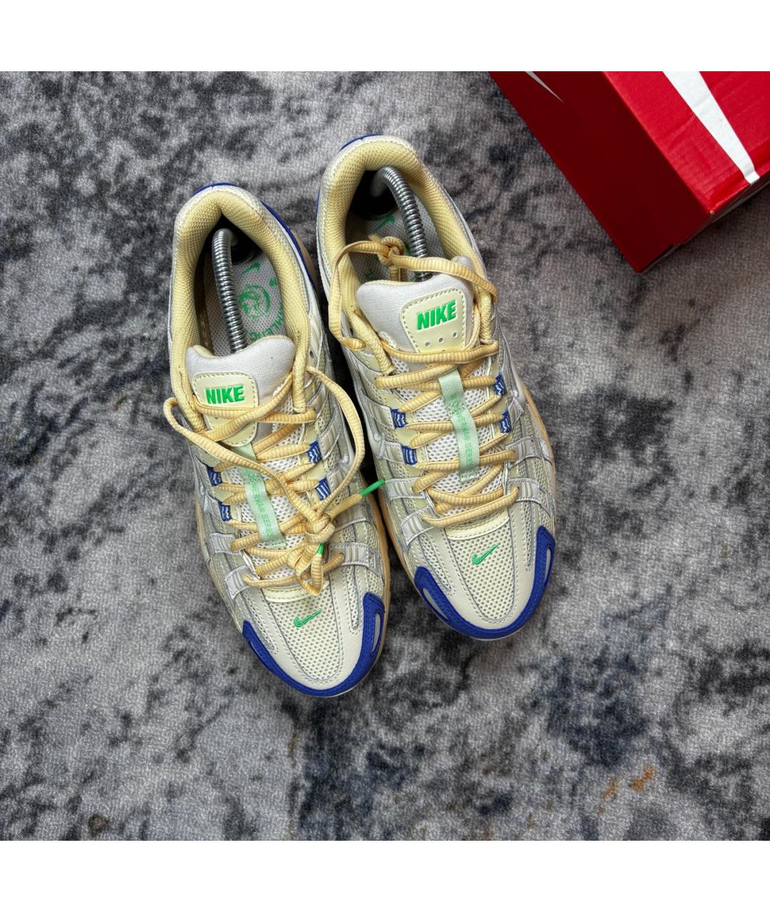 NIKE Мульти текстильные низкие кроссовки / кеды, фото 2