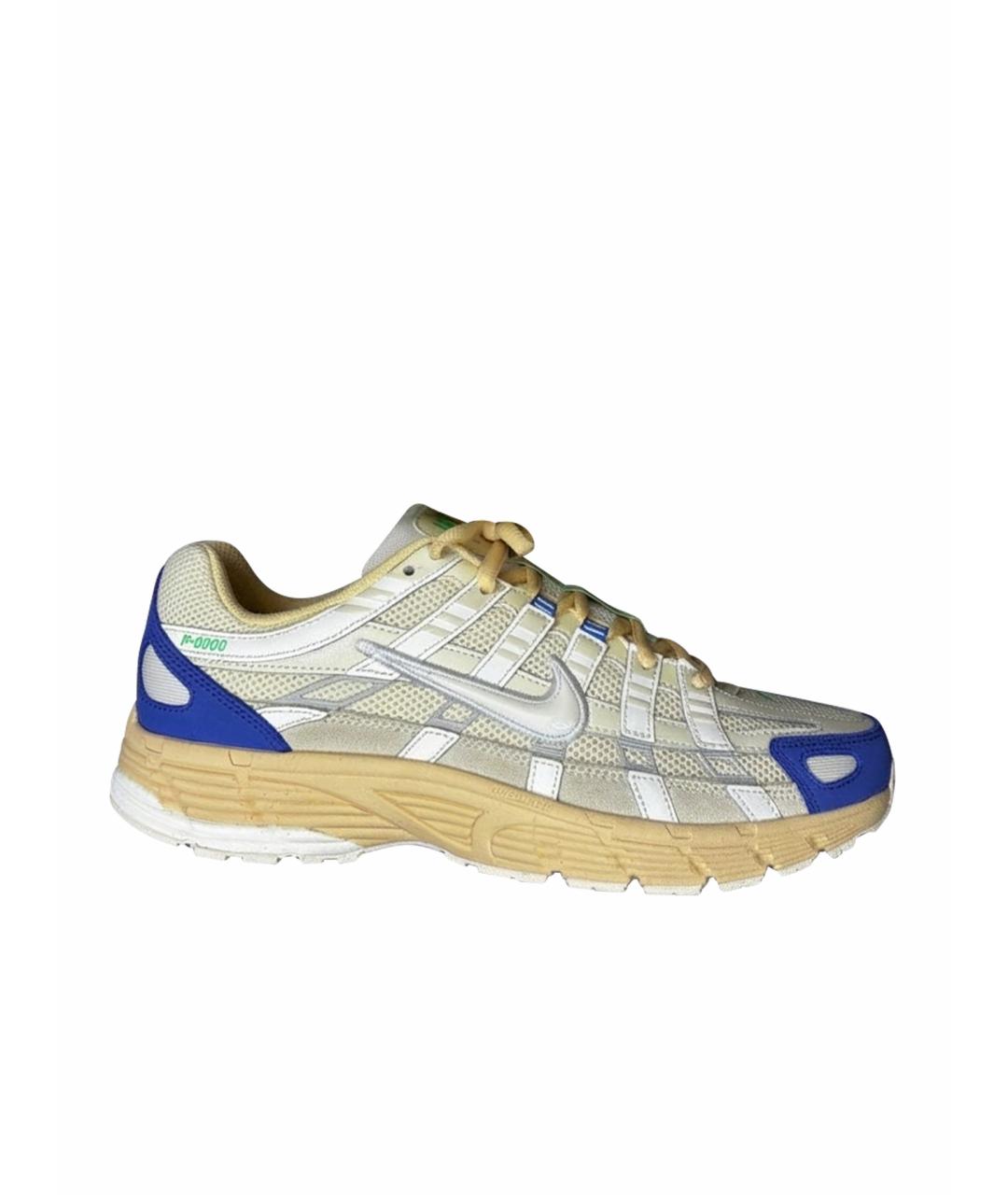 NIKE Мульти текстильные низкие кроссовки / кеды, фото 1