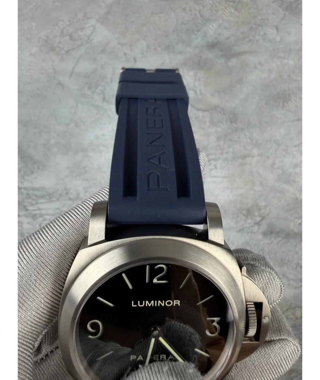 PANERAI Синие металлические часы, фото 5