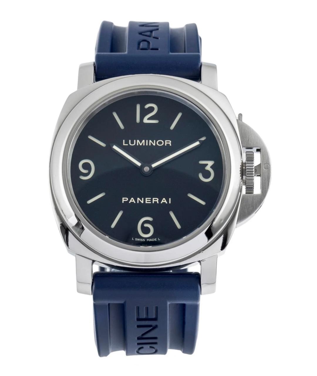 PANERAI Синие металлические часы, фото 1