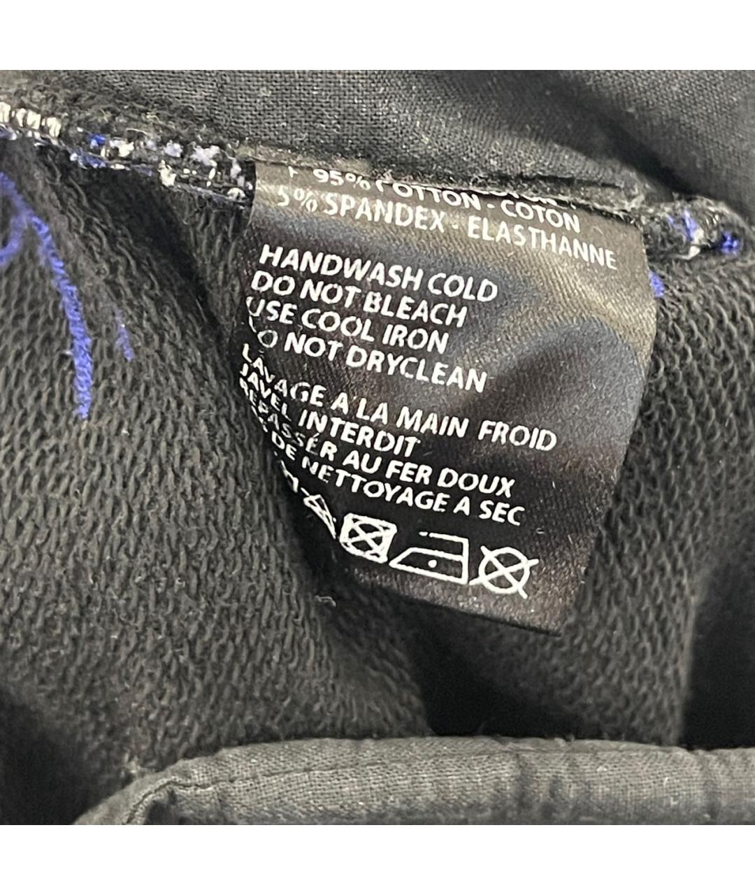 HAIDER ACKERMANN Черные хлопковые повседневные брюки, фото 5